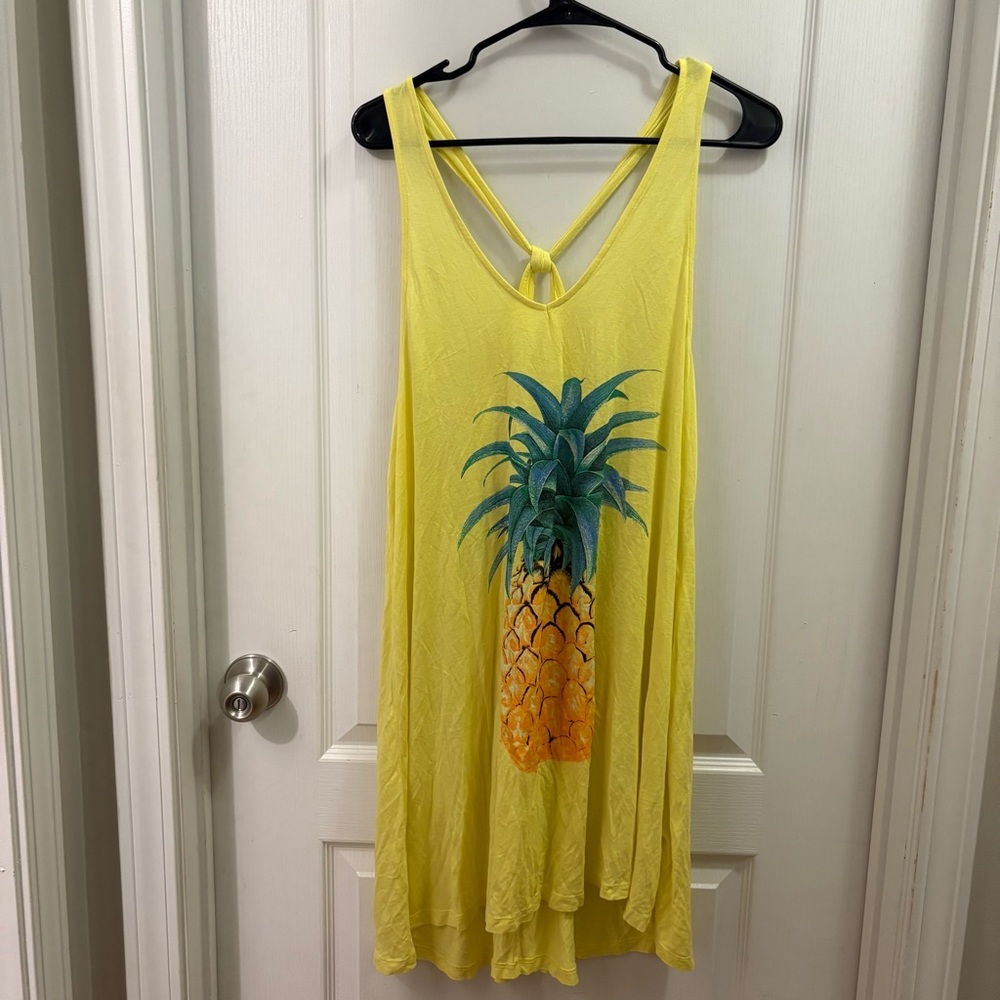 Forever 21 Pineapple Cover up